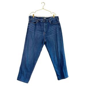 Lands‎ End Square Rigger Traditional Fit Stretch Denim Blue Jeans Size 42 570